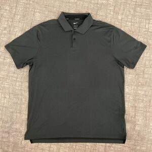Nike men polo dri-fit shirt black
